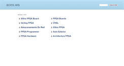 Desktop Screenshot of acex.ws