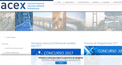 Desktop Screenshot of acex.eu